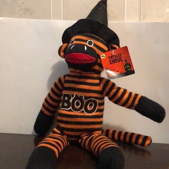 Halloween decoration sock monkey - Picture 2 of 3
